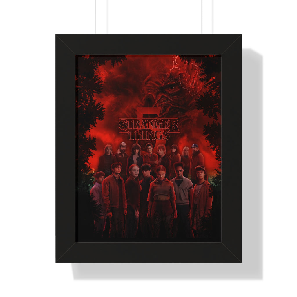 Stranger Things Season 5 Framed Poster