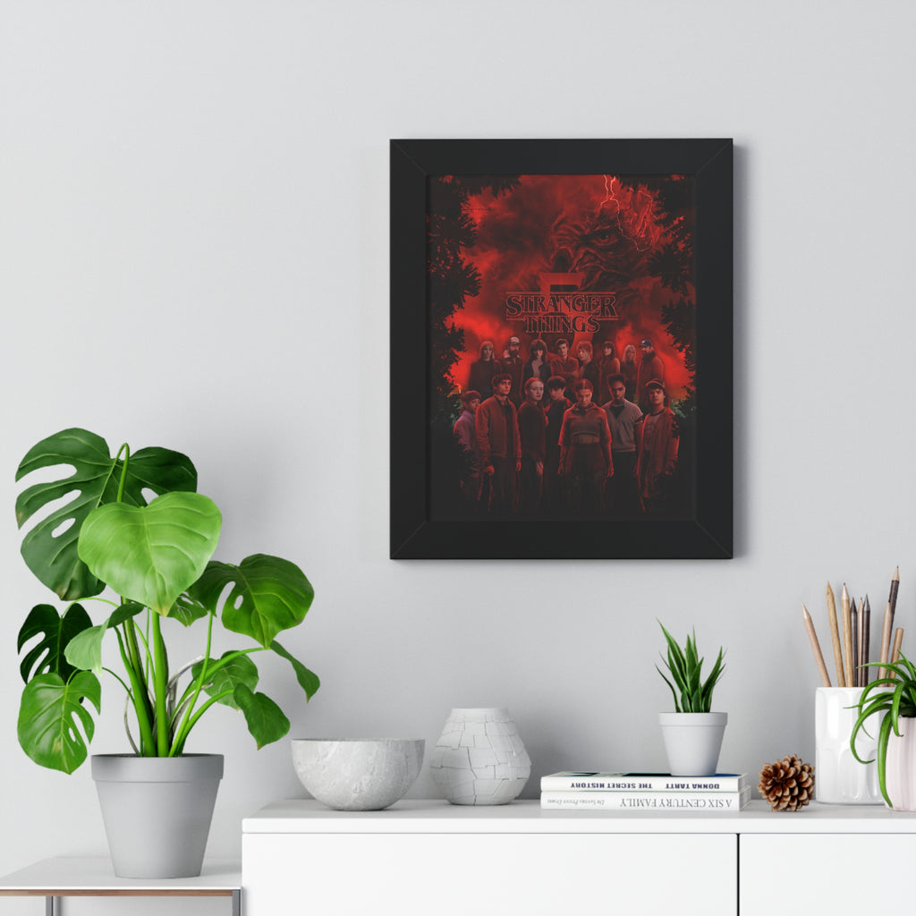 Stranger Things Season 5 Framed Poster