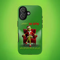 Green Phone Case - The Grinch Six Seven Meme Tough Case