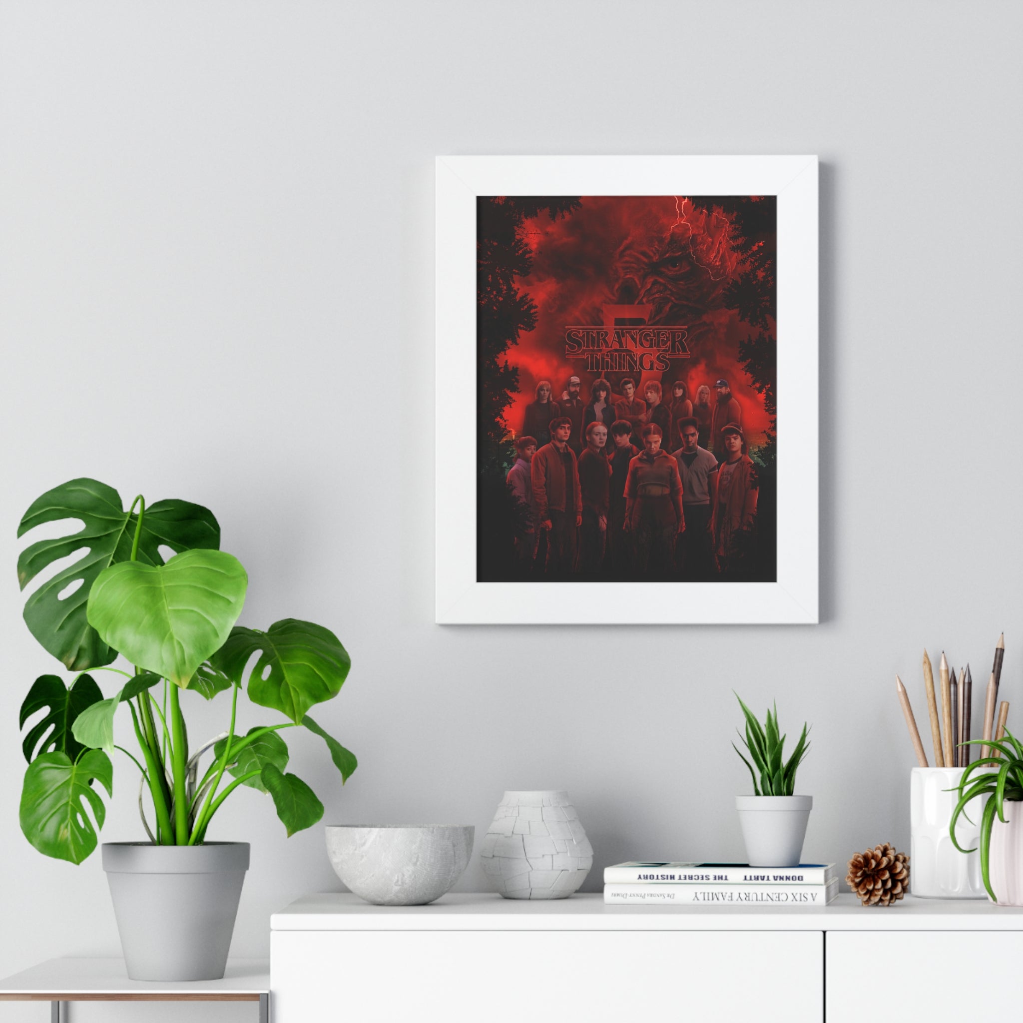 Stranger Things Season 5 Framed Poster