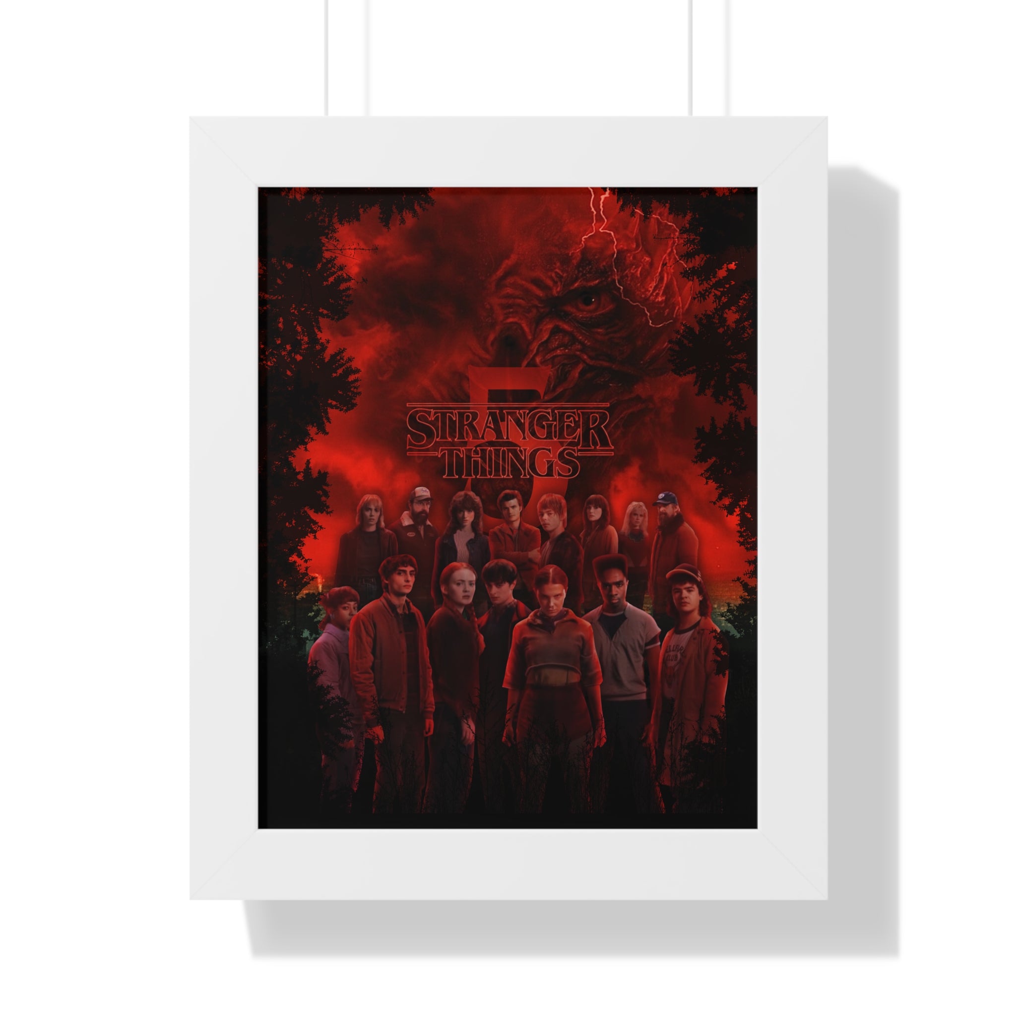 Stranger Things Season 5 Framed Poster